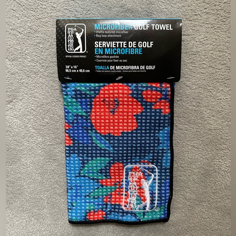 PGA golf towel